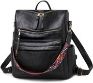 🎒 versatile convertible shoulder backpack: lightweight women's handbags & wallets collection logo