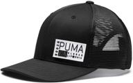 puma trucker quiet shade georgia peach sports & fitness for golf logo