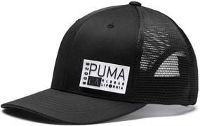 img 1 attached to PUMA Trucker Quiet Shade Georgia Peach Sports & Fitness for Golf