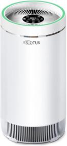 img 4 attached to 🌬️ ASLOTUS H13 True HEPA Air Purifier for Large Room - Captures 99.97% Dust, Pet Dander, Allergens, Smoke, Pollen, Odor - Covers 650 Sqft