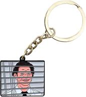 balanced co jim halpert keychain logo