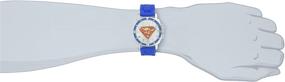 img 1 attached to Superman Children's SUP9012 'Superman' Logo Watch with Rubber Strap