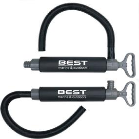 img 2 attached to 🚤 Top-rated Marine Manual Bilge Pump: Compact & Versatile Hand Pump for Kayaks, Canoes, and Boats - Includes 2-Foot Reversible Hose - Effortlessly Extract Gallons of Water Per Minute - Premium Kayaking Travel Essential