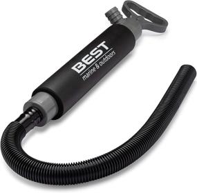 img 4 attached to 🚤 Top-rated Marine Manual Bilge Pump: Compact & Versatile Hand Pump for Kayaks, Canoes, and Boats - Includes 2-Foot Reversible Hose - Effortlessly Extract Gallons of Water Per Minute - Premium Kayaking Travel Essential