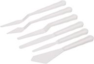 plastic painting palette spatula acrylic logo