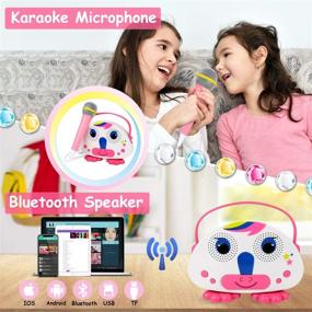 img 3 attached to 🎄 Christmas Children's Activities with Bluetooth Microphone