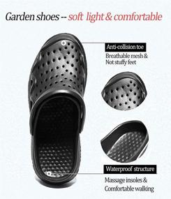 img 2 attached to Comfortable Breathable Anti-Slip Men's Sandals Slippers Shoes