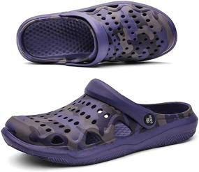 img 4 attached to Comfortable Breathable Anti-Slip Men's Sandals Slippers Shoes