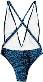 img 3 attached to 🐆 Leopard Swimwear for Women: SweatyRocks Women's Clothing and Swimsuits with Stylish Cover Ups