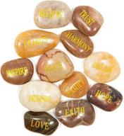 juvale inspirational faith stones assorted logo