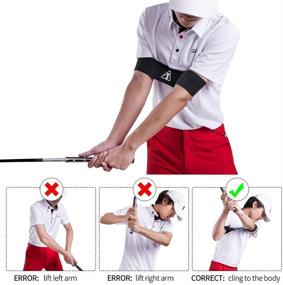 img 1 attached to 🏌️ Golf Training Aids: 5-Piece Suit for Improved Posture, Swing, and Putting. PGA-Approved Tools for Beginners and Kids, Enhancing Gesture, Elbow, Wrist, Arm, and Leg Posture, Fostering Correct Muscle Memory.