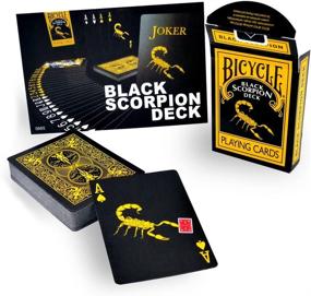 img 3 attached to 🃏 Раскройте магию с колодой игральных карт Ultimate Bicycle Black Magic 3 Deck Collection: Spider Deck, Red Dragon и Black Scorpion