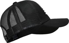 img 2 attached to 🧢 VIONLAN Baseball Cap with American Flag Design | Trucker Hat for Men and Women | Adjustable Outdoor Mesh Snapback Hat with 3D Embossed Logo