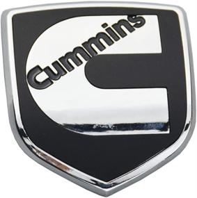 img 3 attached to Cummins Emblem Sticker Replacement Chrome