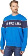 👕 u.s. polo assn. men's classic long sleeve sweatshirt - timeless style and superior comfort logo