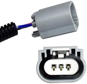 img 3 attached to 🔌 HUIQIAODS H13 9008 Ceramic Adapter Extension Wiring Harness Sockets: Enhance Headlights/Fog Lamps Efficiency