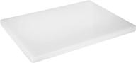 winco cutting board 1 inch white kitchen & dining logo