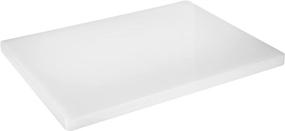 img 4 attached to Winco Cutting Board 1 Inch White Kitchen & Dining