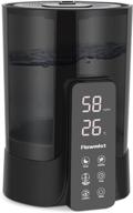 flowmist 6l top fill warm and cool mist ultrasonic uv humidifiers for large room - effective moisture control with adjustable 360° rotation nozzle, auto-shut off, remote control, whisper-quiet operation logo