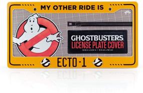 img 4 attached to 🚘 Рамка для номерного знака Ghostbusters ECTO-1 для автомобилей - официальный коллекционный предмет + Моя другая машина - ECTO-1 - сувениры из фильма Охотники за привидениями