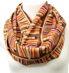 img 1 attached to 📚 Infinity Bookshelves Scarf Library: Women's Accessories for Scarves & Wraps, Perfect for Birthdays