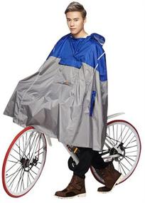 img 3 attached to SudaTek Lightweight Cycling Raincoat Reflector Outdoor Recreation