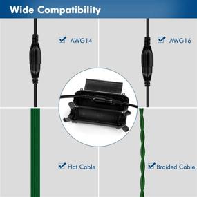 img 2 attached to 🔌 Restmo Weatherproof Waterproof Extension Connector