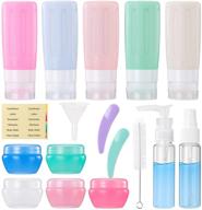 🚿 leak-proof silicone toiletries containers by jbyamus: hassle-free travel essential logo