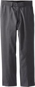 img 2 attached to 👖 Boys' Clothing: Isaac Michael Solid Dress Pants
