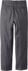 img 1 attached to 👖 Boys' Clothing: Isaac Michael Solid Dress Pants