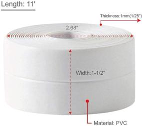 img 3 attached to Sealing Adhesive Caulk Tapes for Kitchen and Bathroom - Enhancing Adhesives & Sealants for Optimal Results