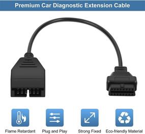 img 2 attached to Адаптер диагностики автомобилей OBDII Connector.