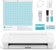 silhouette america cameo-4-white laser printer, 25.2 x 10.9 oz 9.2, white edition (renewed) - top-quality crafting and printing experience logo