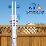 📶 enhance your home wi-fi signal with wavlink ac600 outdoor weatherproof upgrade version extender logo
