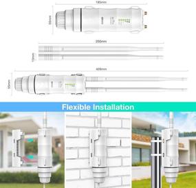 img 3 attached to 📶 Enhance Your Home Wi-Fi Signal with WAVLINK AC600 Outdoor Weatherproof Upgrade Version Extender