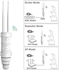 img 1 attached to 📶 Enhance Your Home Wi-Fi Signal with WAVLINK AC600 Outdoor Weatherproof Upgrade Version Extender