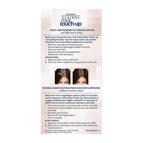 img 3 attached to 💇 Clairol Root Touch-Up Powder for Dark Brown Hair: Instant Temporary Concealment - 1 Count