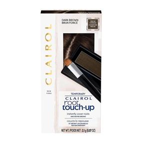 img 4 attached to 💇 Clairol Root Touch-Up Powder for Dark Brown Hair: Instant Temporary Concealment - 1 Count