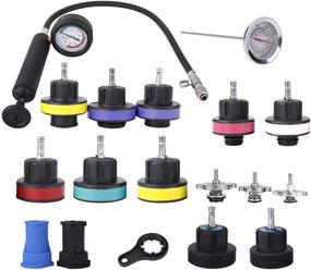 img 3 attached to 🚗 FreeTec 18pcs Radiator Pressure Pump: Expert Leak Tester for Car Cooling Systems and Head Gaskets