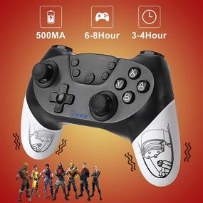 img 1 attached to 🎮 OUBANG Wireless Pro Controller with NFC for Nintendo Switch: Turbo, Dual Motors, and Amiibo Support