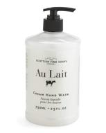 🖐️ deluxe rejuvenation: scottish fine soaps au lait cream hand wash for silken hands - 25 fl. oz. logo