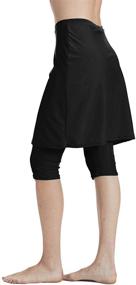 img 2 attached to 👙 Seagoo Leggings Protection Skirted Swimwear: Women's Clothing, Swimsuits & Cover-Ups