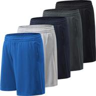 🩳 mcporo men's quick drying athletic shorts with pockets – ideal activewear for gym workouts logo