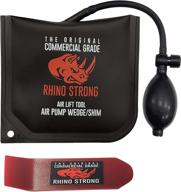🦏 профессиональный пневматический насос - надувная воздушная подушка-уровень rhino strong коммерческого класса: набор для выравнивания и регулировки оборудования (одиночная) логотип