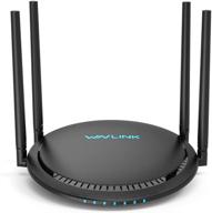 📶 wavlink ac1200 wifi router: smart dual band gigabit router with touchlink, usb port, mu-mimo, ethernet port – speed up to 1200mbps for home online gaming & hd streaming logo