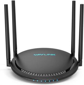 img 4 attached to 📶 WAVLINK AC1200 WiFi Router: Smart Dual Band Gigabit Router with TouchLink, USB Port, MU-MIMO, Ethernet Port – Speed up to 1200Mbps for Home Online Gaming & HD Streaming