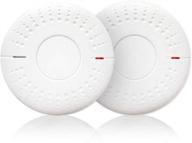 🔋 10 year lithium battery-operated 2 pack photoelectric smoke and carbon monoxide detector with sealed smoke alarm logo