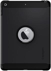 img 4 attached to 📱 Spigen Tough Armor iPad 9.7 Case for iPad 5th/6th Generation (2017/2018) - Black