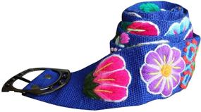 img 1 attached to 🌸 Vibrant Handcrafted Floral Embroidered Women's Accessories by RAYMIS