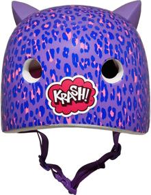 img 2 attached to Girls Youth Bike Helmets by Krash